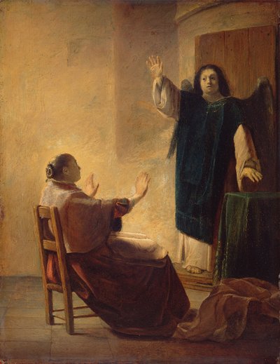 The Angel Appearing to Anna by Pieter Fransz de Grebber